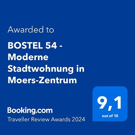 Bostel 54 - Moderne Stadtwohnung In Moers-Zentrum Exterior photo